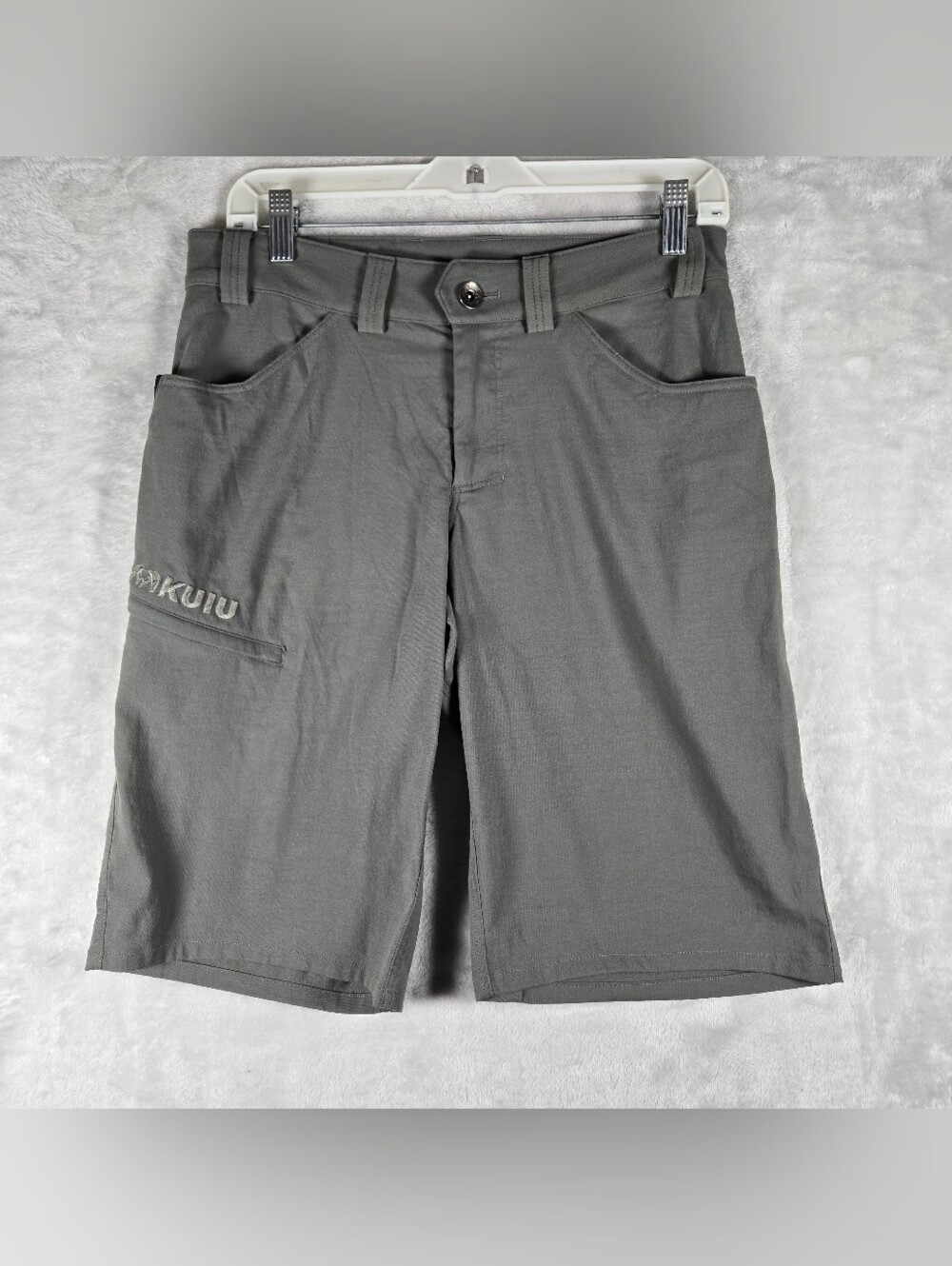 Kuiu Switchback Shorts Mens Size 30 Technical Performance Stone Gray 12” Inseam